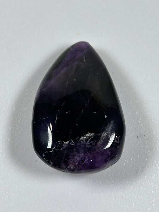 (AT2) - Amethyst Teardrop Pendant - New