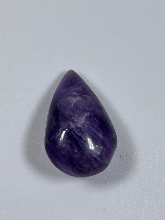 (AT3) - Amethyst Teardrop Pendant - New