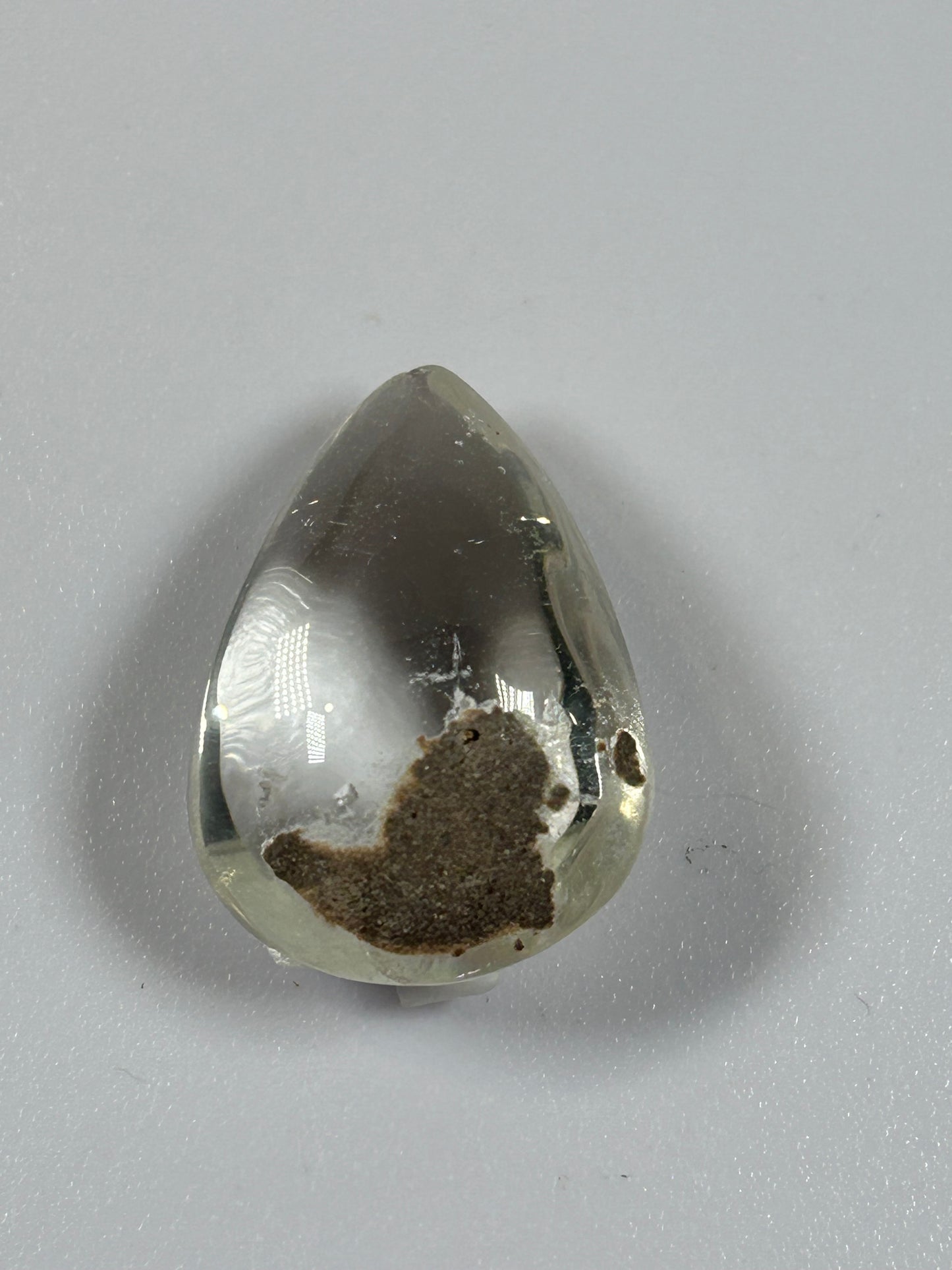 (GQ2) - Garden Quartz Teardrop Pendant - New