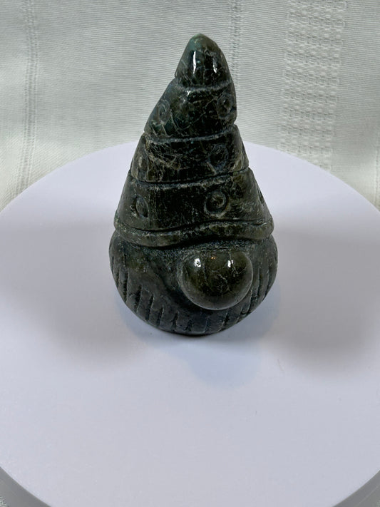 (#2) - LABRADORITE GNOME CARVING - NEW