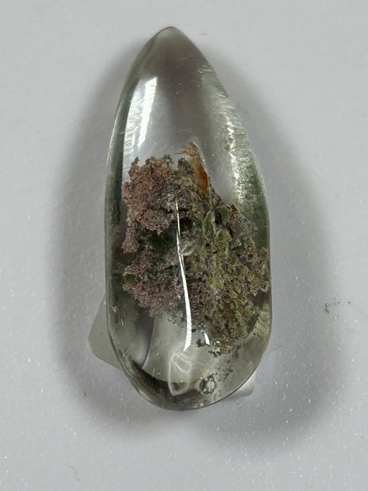 (GQ7) - Garden Quartz Teardrop Pendant - New