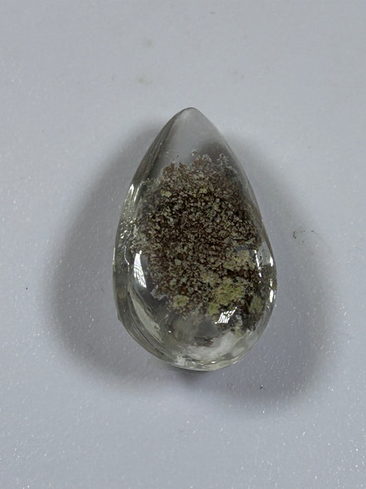 (GQ8) - Garden Quartz Teardrop Pendant - New