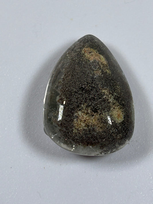 (GQ9) - Garden Quartz Teardrop Pendant - New
