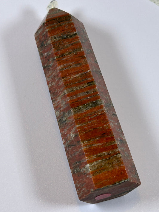 (#12) - RED JASPER TOWER - NEW