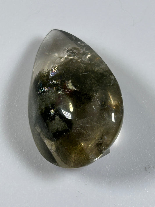 (GQ14) - Garden Quartz Teardrop Pendant - New