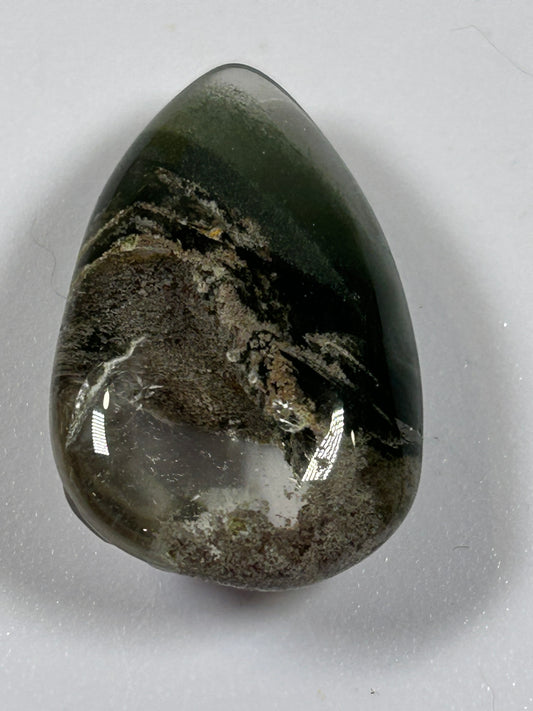 (GQ17) - Garden Quartz Teardrop Pendant - New