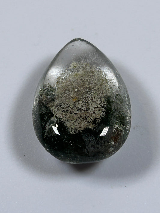 (GQ19) - Garden Quartz Teardrop Pendant - New