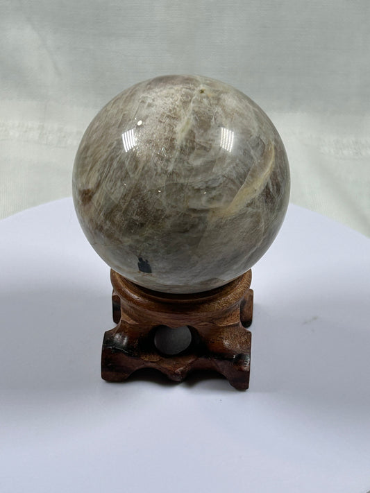 (#1260) - Moonstone Sphere - New