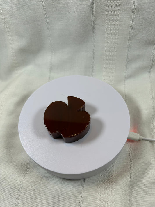 (#5) - CARNELIAN APPLE CARVING