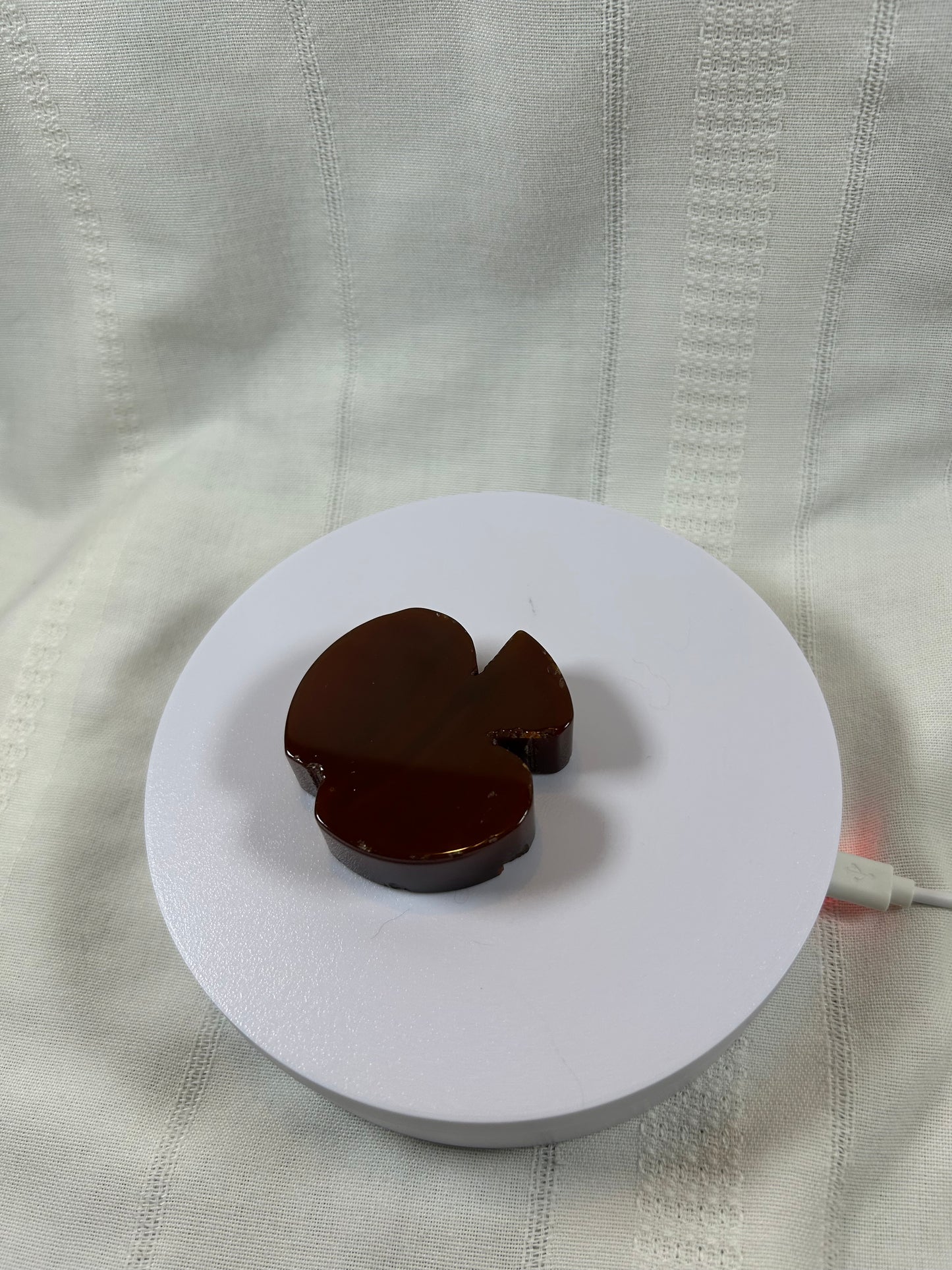 (#5) - CARNELIAN APPLE CARVING