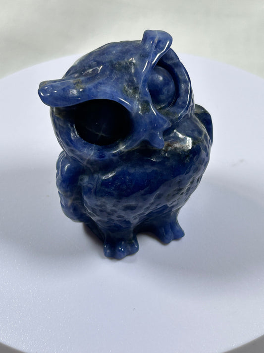 (#1063) - Sodalite Owl - New