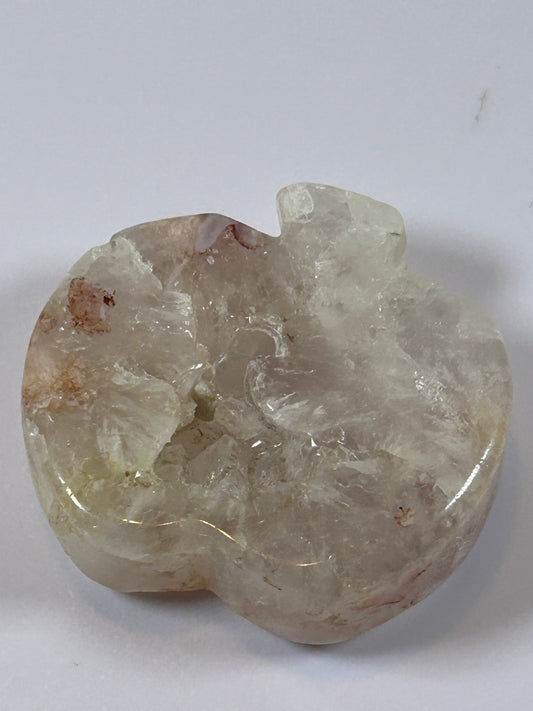 AGATE APPLE CARVING - NEW