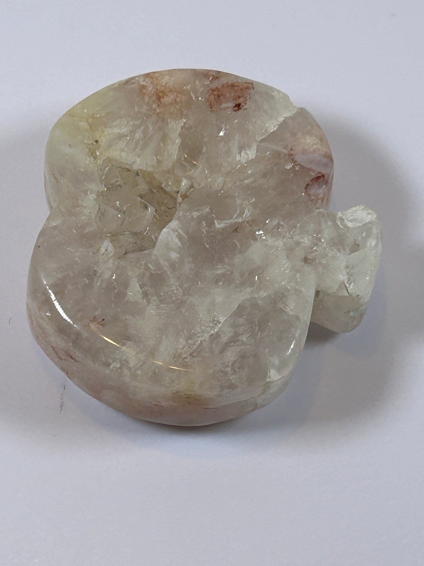 AGATE APPLE CARVING - NEW