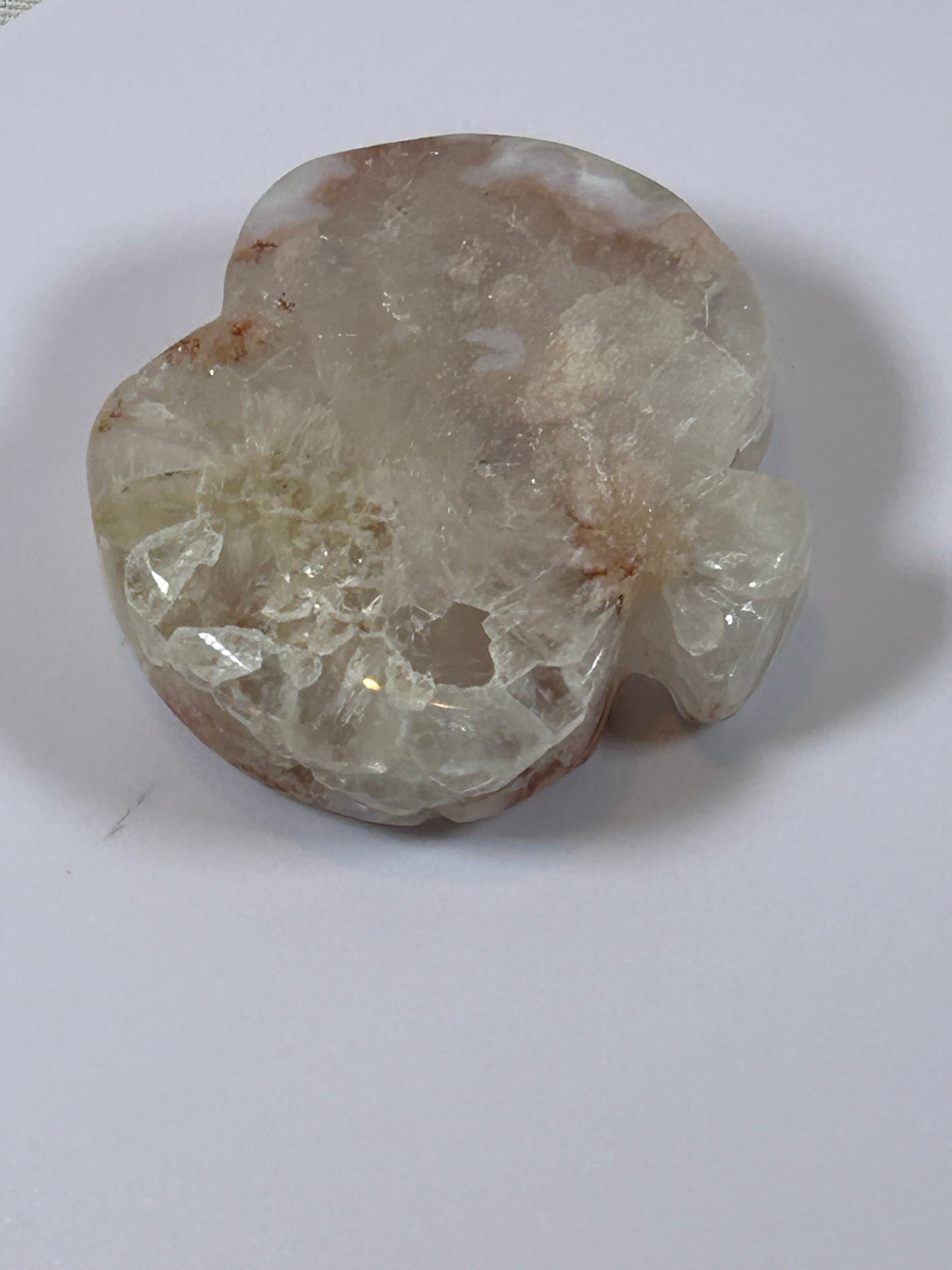 AGATE APPLE CARVING - NEW