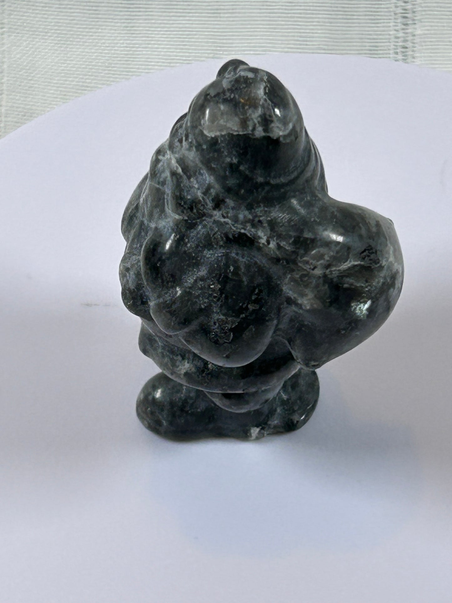 (#28) - LARVIKITE SANTA CARVING - NEW