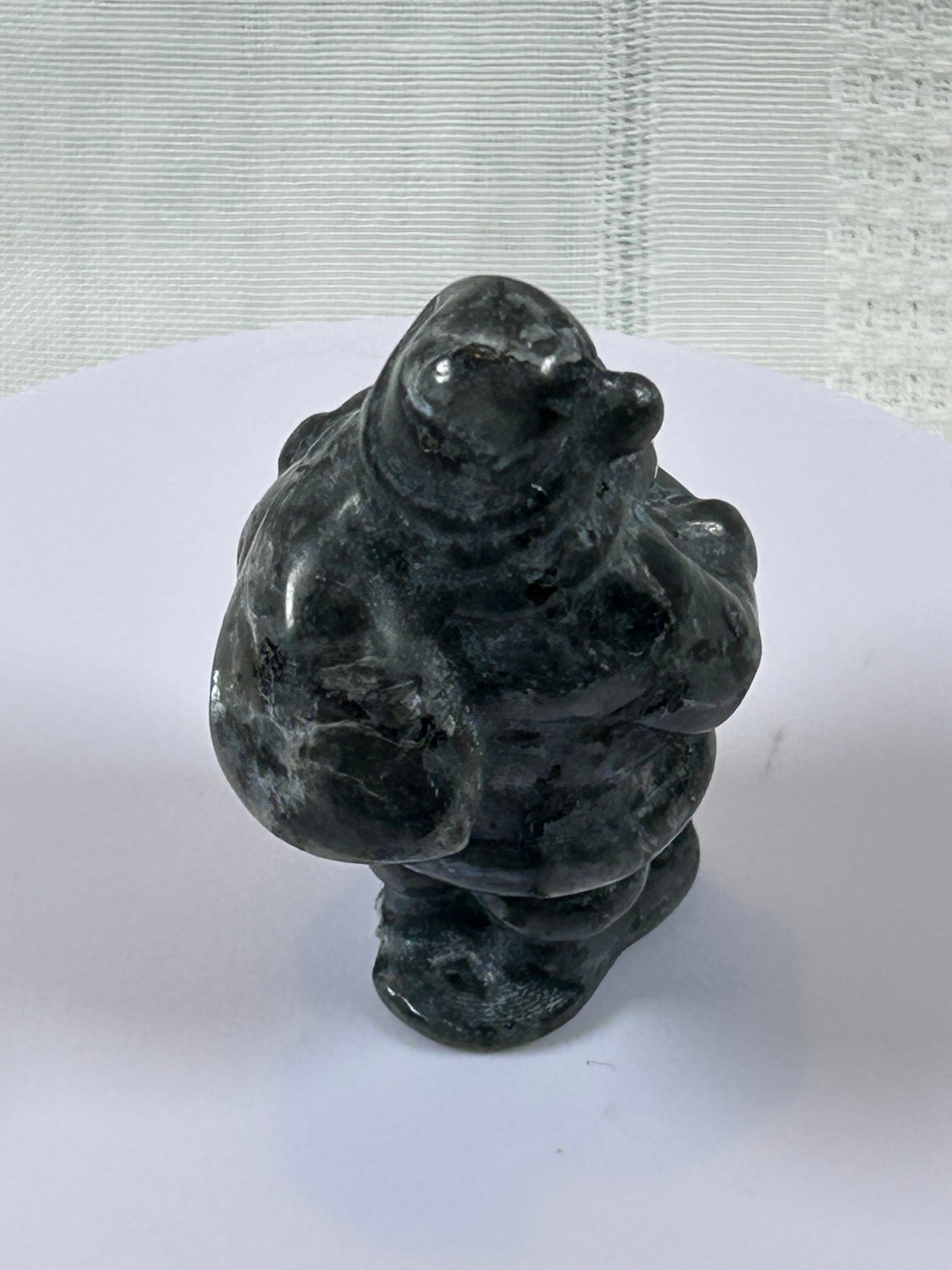 (#28) - LARVIKITE SANTA CARVING - NEW