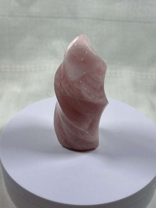 (#1087) - Rose Quartz Flame - New