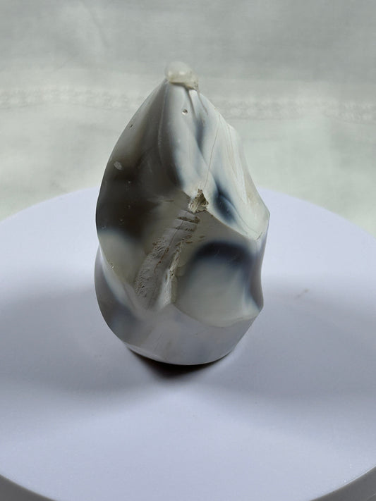(#1088) - Orca Agate Flame - New