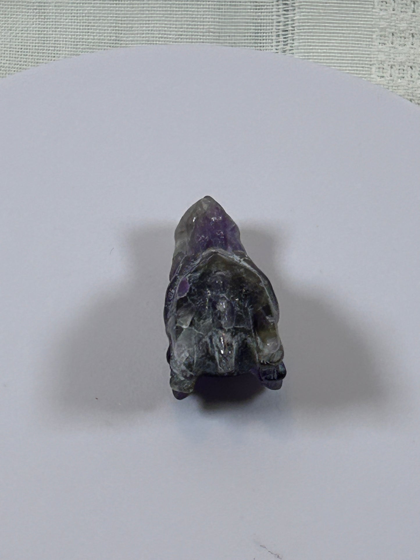 (#32) - AMETHYST DRAGON HEAD - NEW
