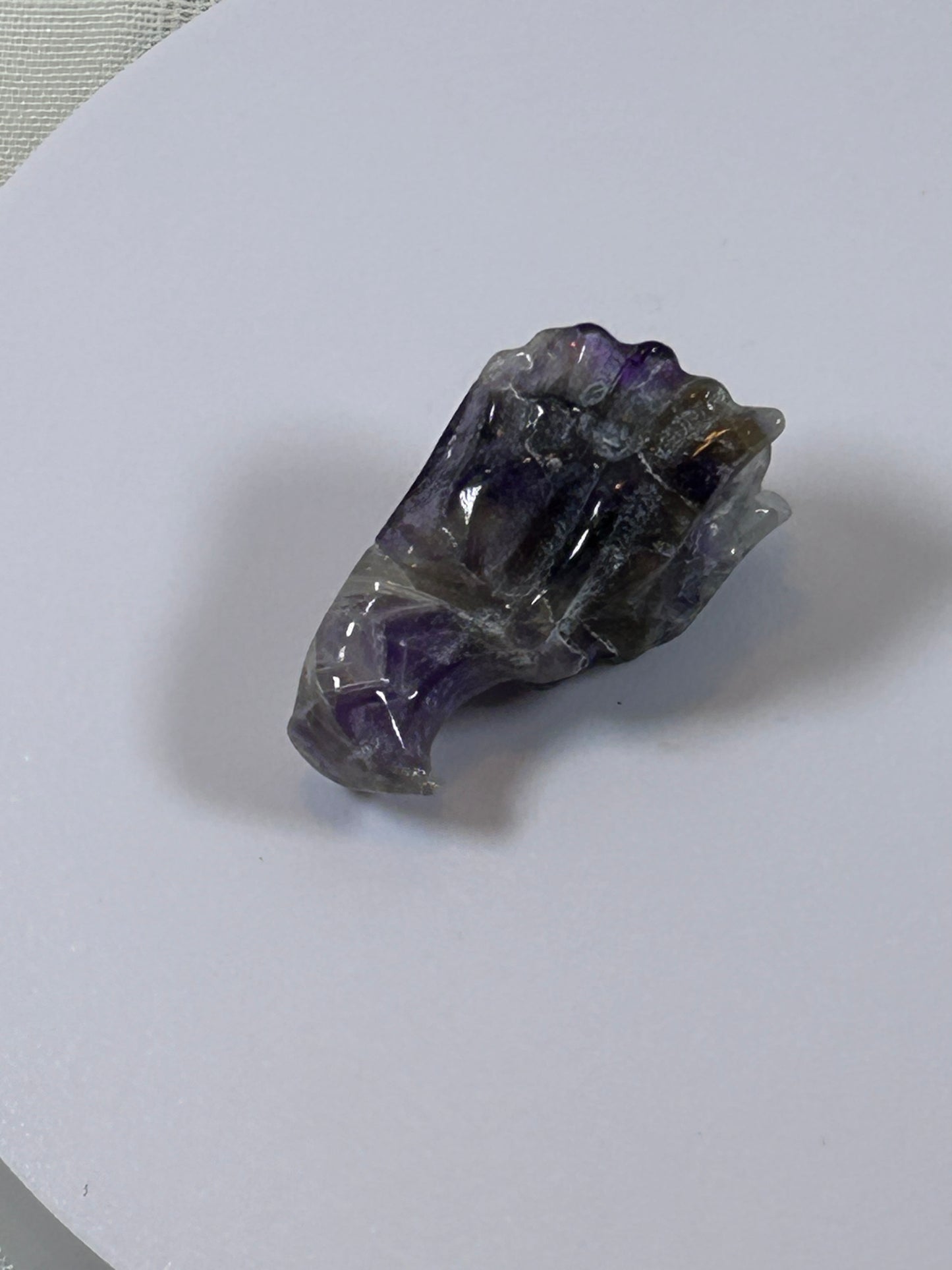 (#32) - AMETHYST DRAGON HEAD - NEW