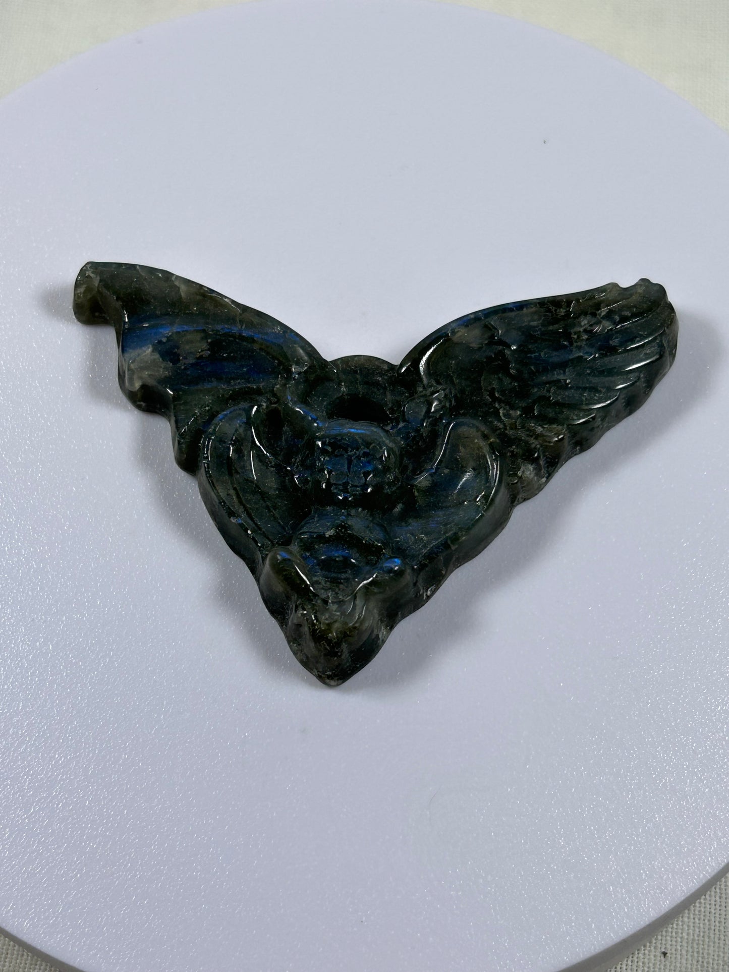 (#1143) - Labradorite Baby with Wings - New