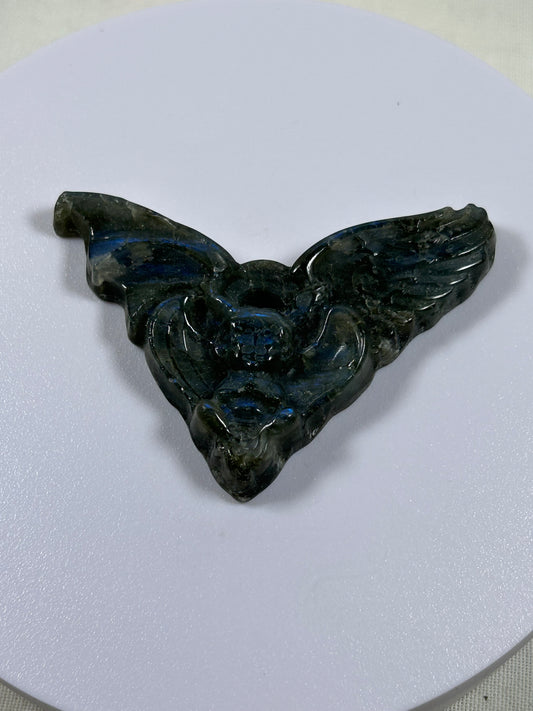 (#1143) - Labradorite Baby with Wings - New