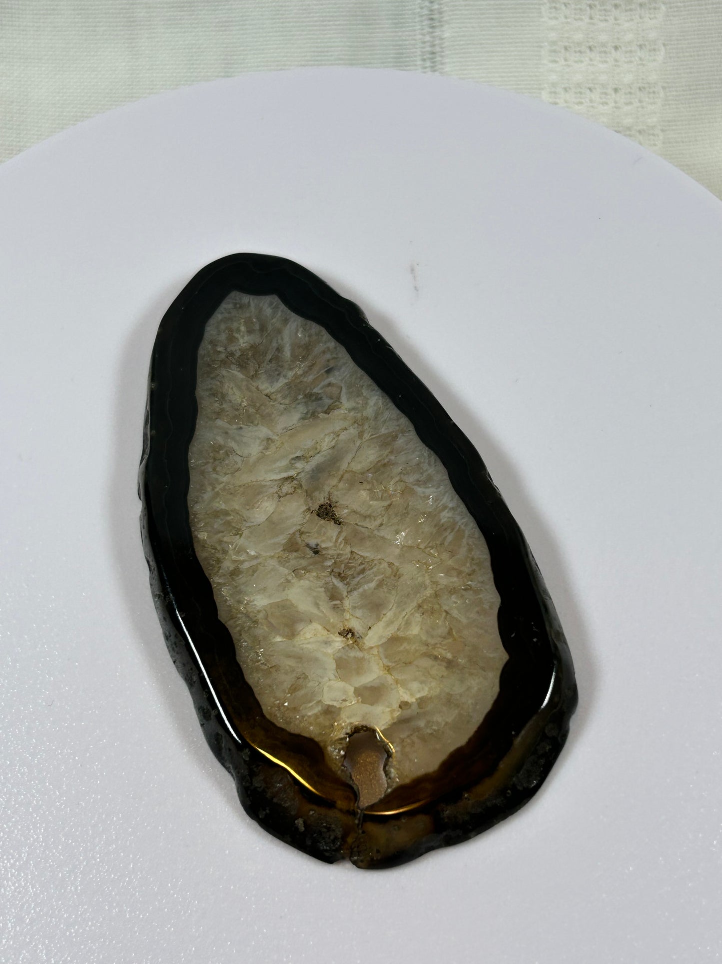 (#33) - AGATE SLICE - NEW
