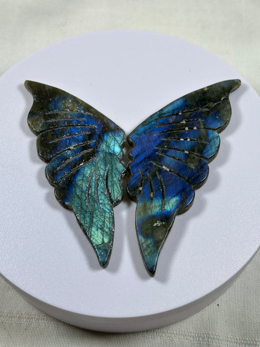 (#1183) - Labradorite Wings - New