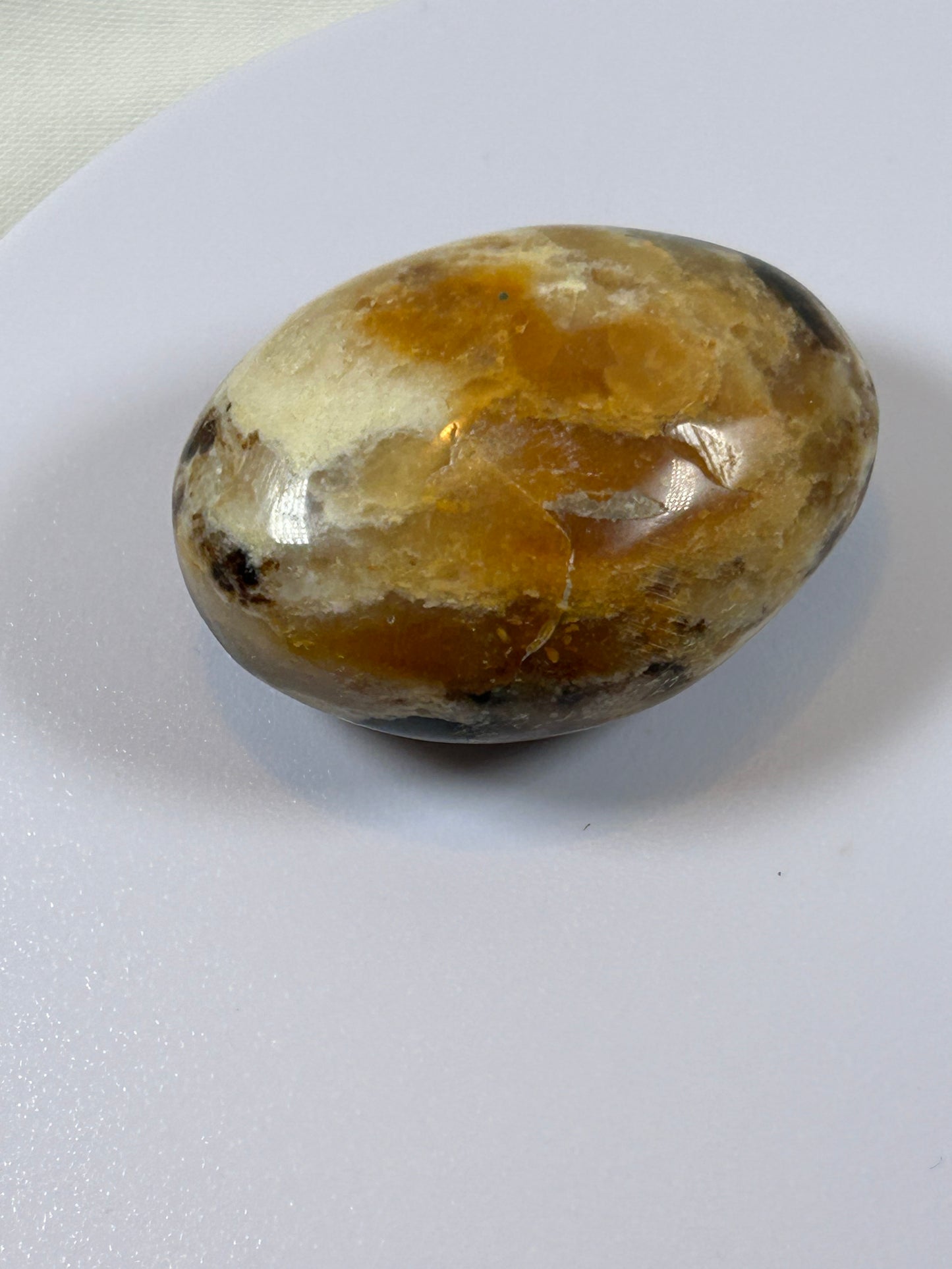 (#26) - AGATE PALM STONE - NEW