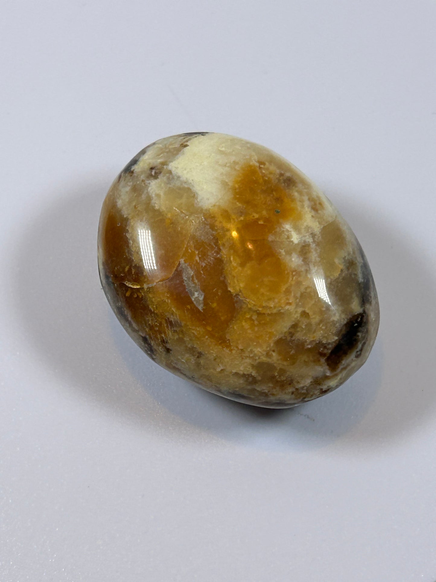 (#26) - AGATE PALM STONE - NEW