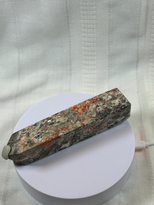 (#43) - RAINFOREST JASPER TOWER - NEW