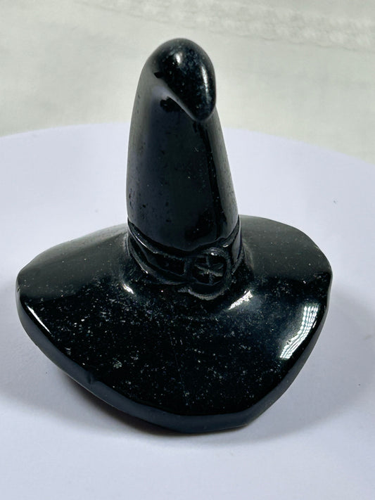(#1196) - Obsidian Witch Hat - New