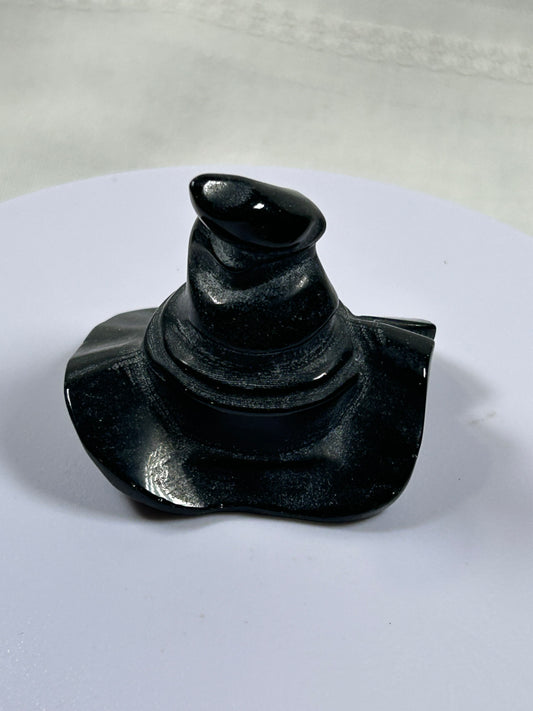 (#1195) - Shungite Witch Hat - New
