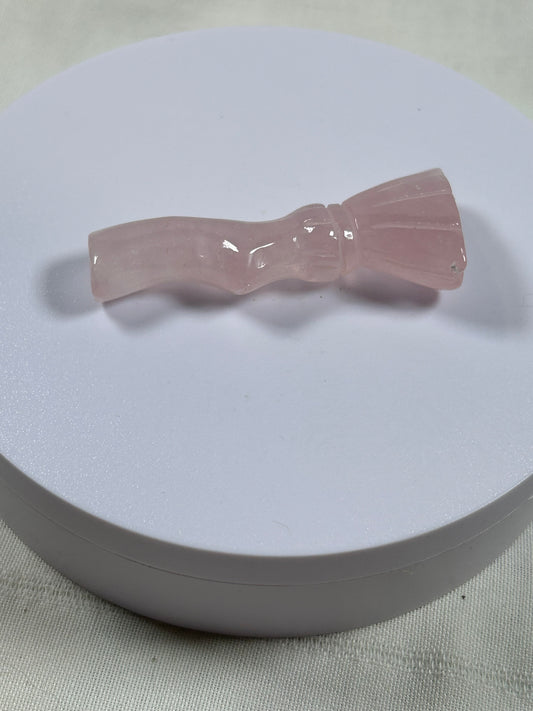 (#1197) - Rose Quartz Broom - New
