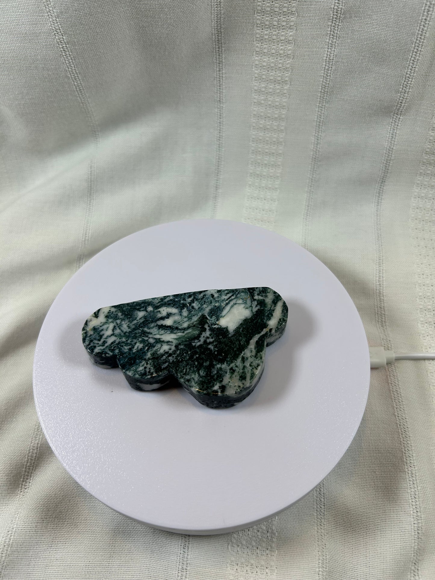 (#51) - TREE AGATE CLOUD CARVING - NEW