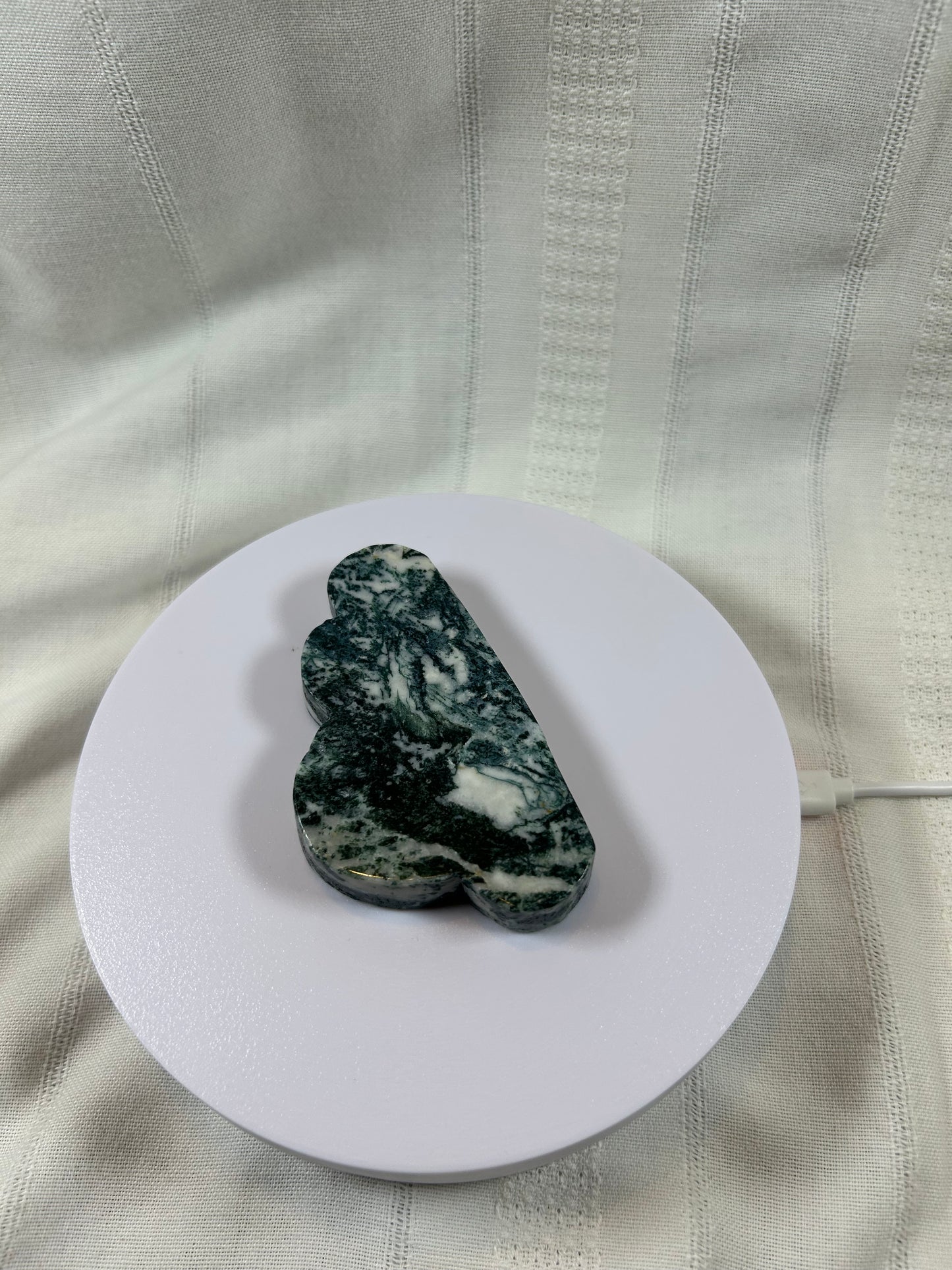 (#51) - TREE AGATE CLOUD CARVING - NEW