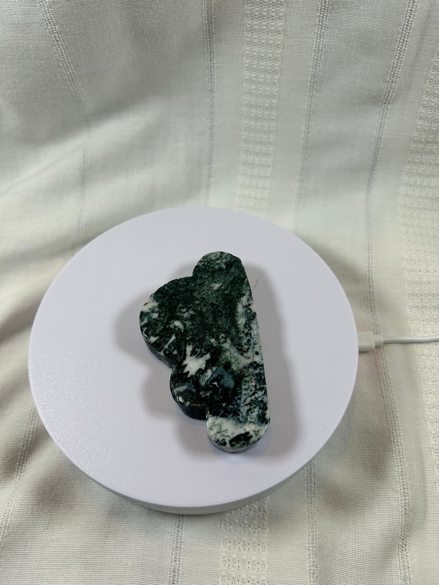 (#51) - TREE AGATE CLOUD CARVING - NEW