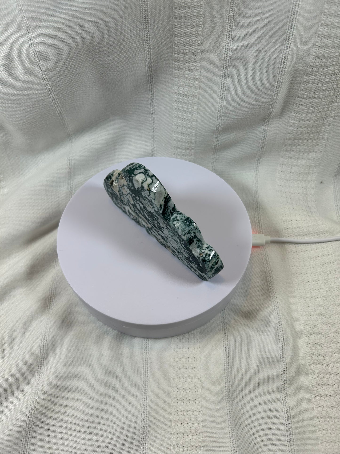 (#52) - TREE AGATE CLOUD CARVING - NEW
