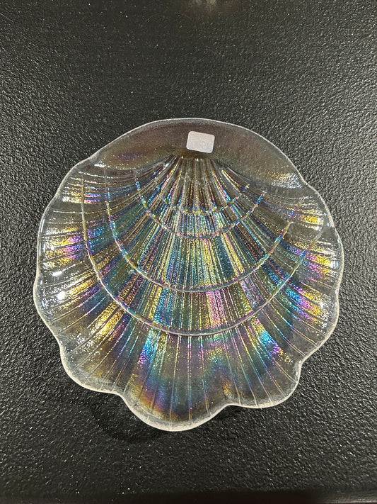 (#1173) - Iridescent Shell Dish - New