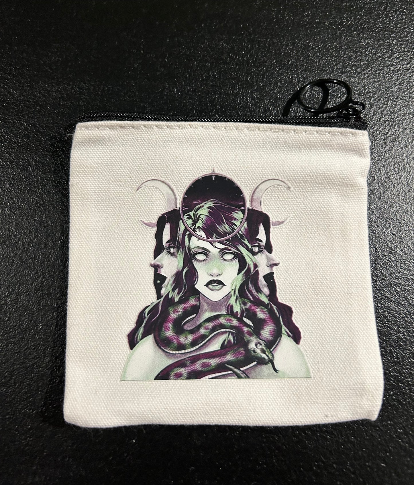 (#1215) - Maiden Mother and Crone Coin Purse - New