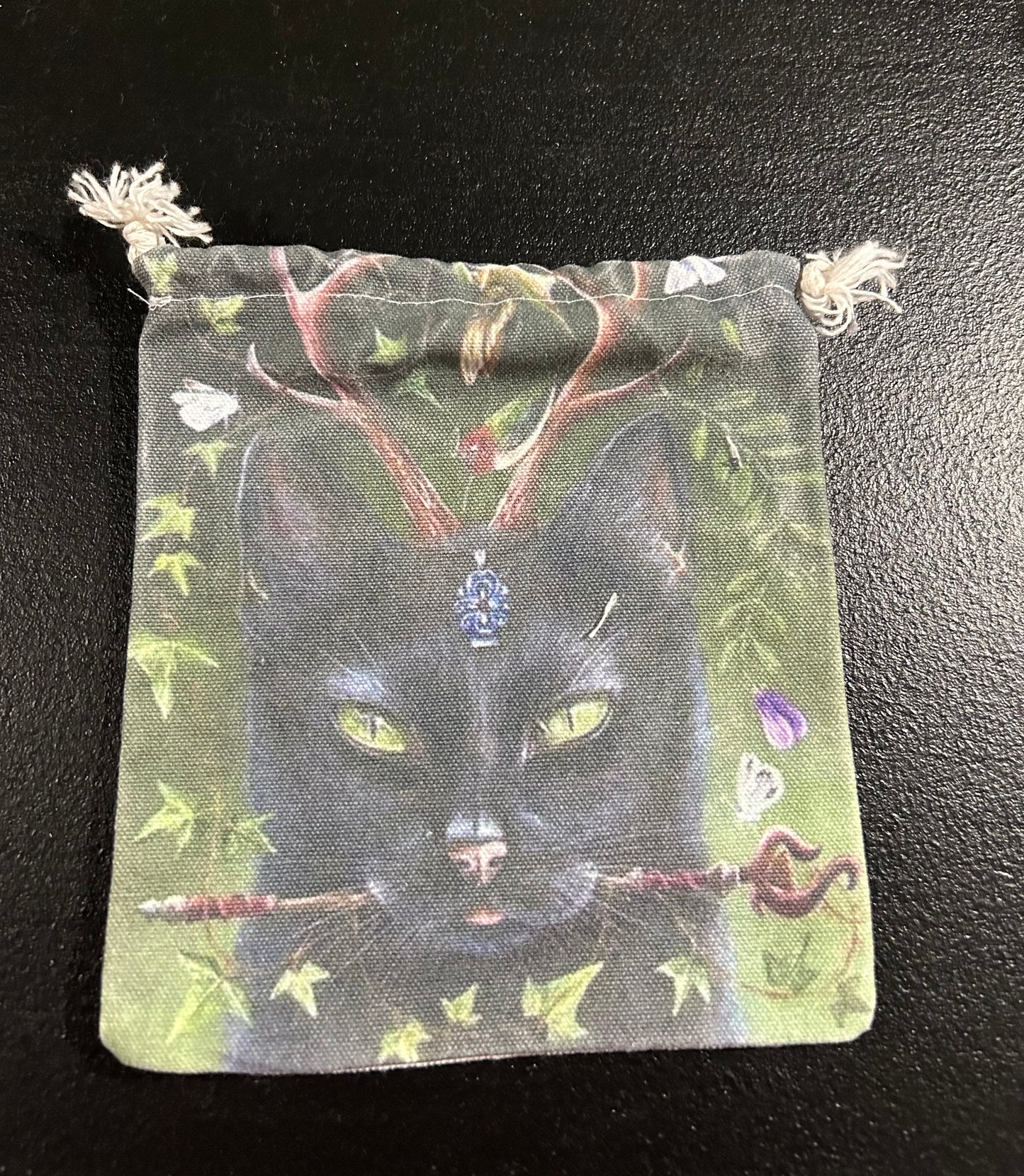 (#1214) - Canvas Bag - Cat - New