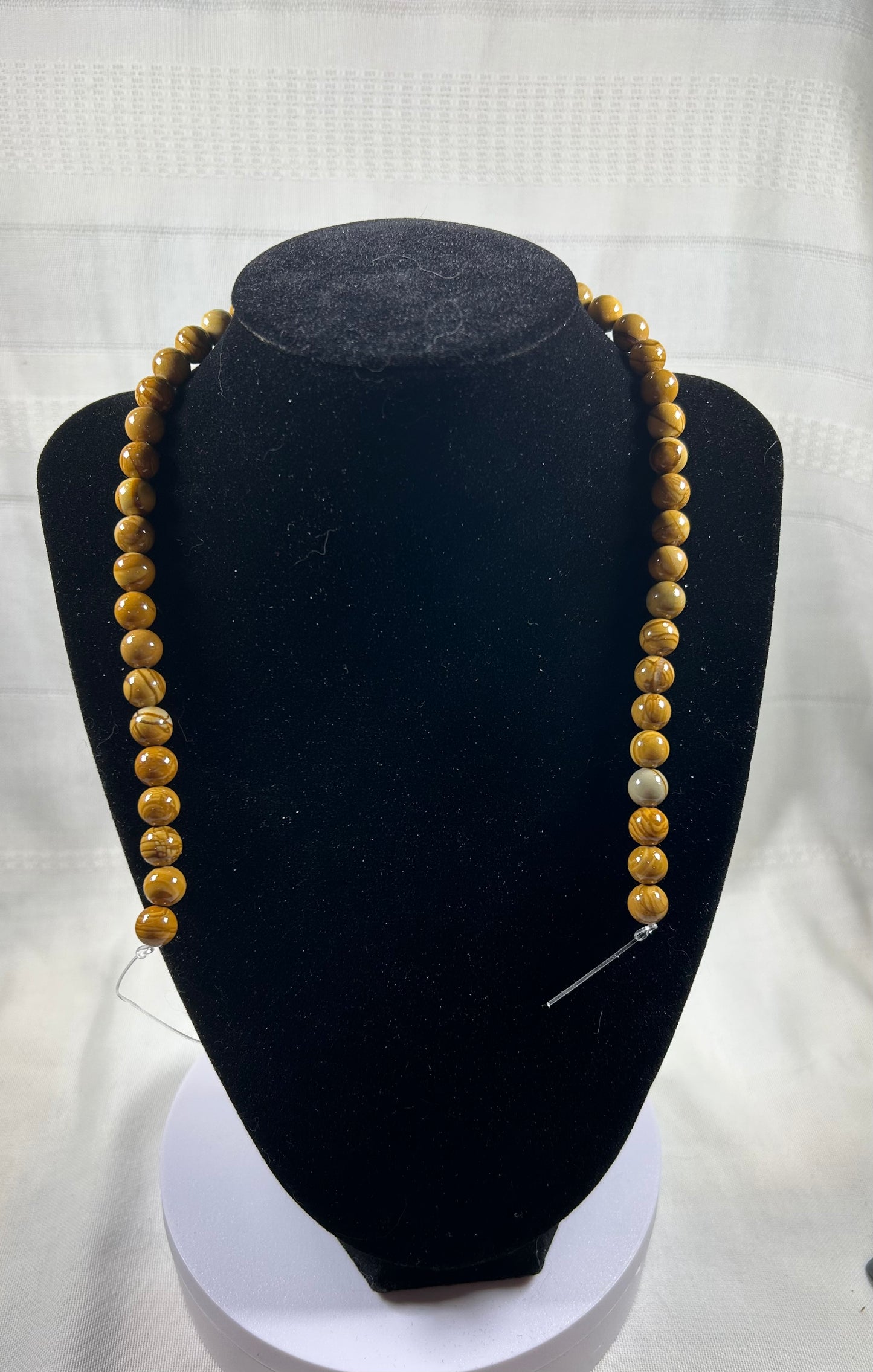 (#1049) - Tiger's Eye Necklace Strand - New