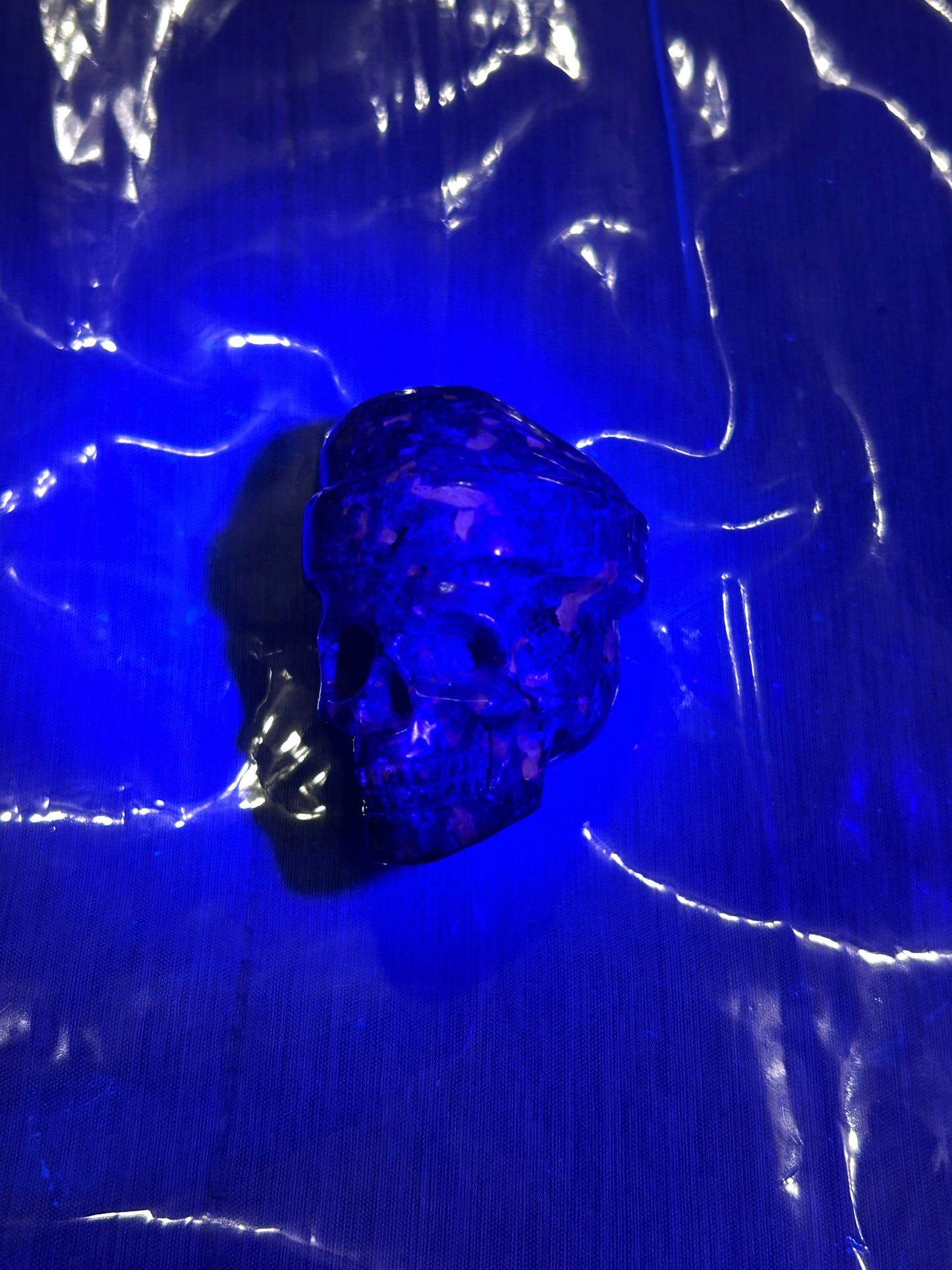 (#57) - YOOPERLITE SKULL WITH SANTA HAT - NEW