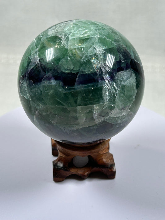 (#328) - Fluorite Sphere - New