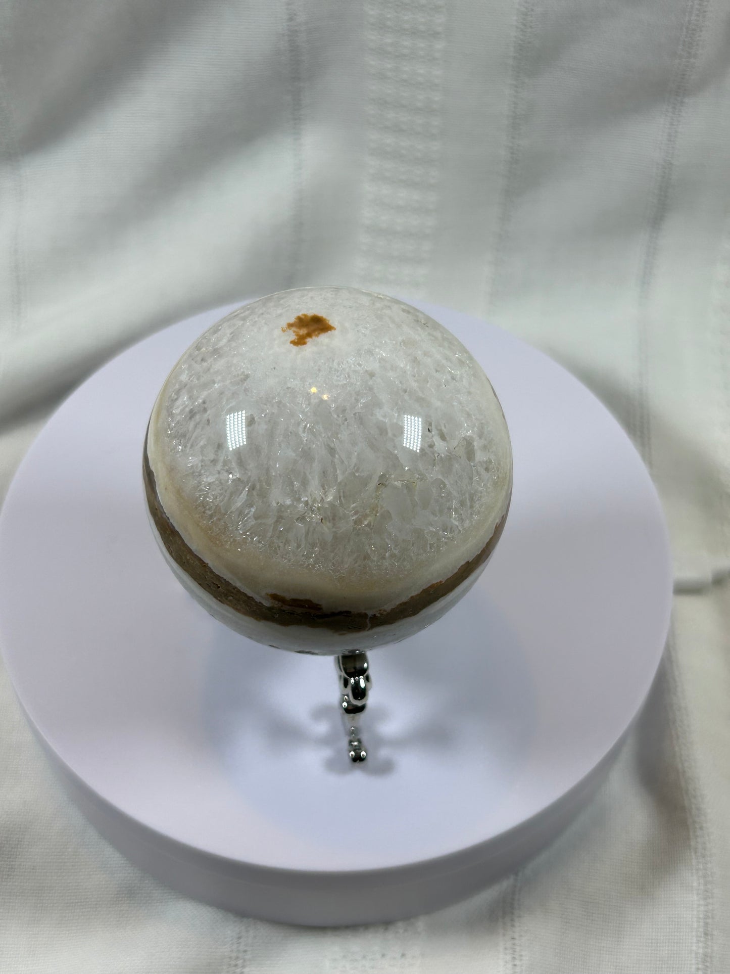 (#60) - AGATE SPHERE POLISHED - NEW