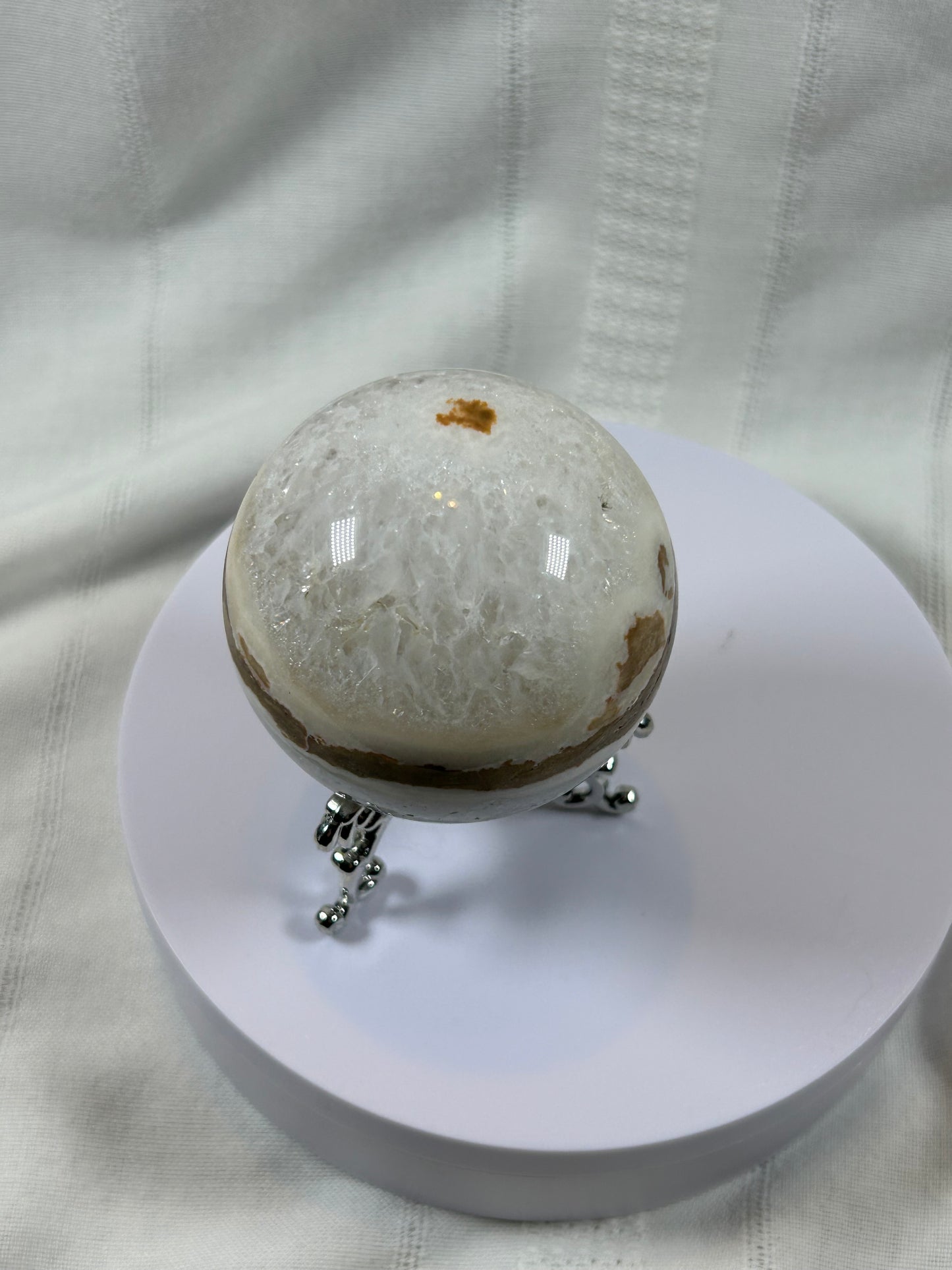 (#60) - AGATE SPHERE POLISHED - NEW