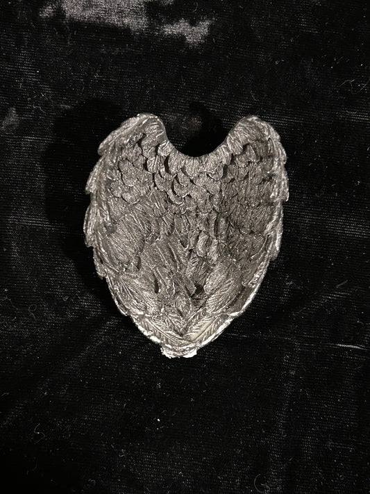 (#1286) - Sphere Holder - Wings - Black - New