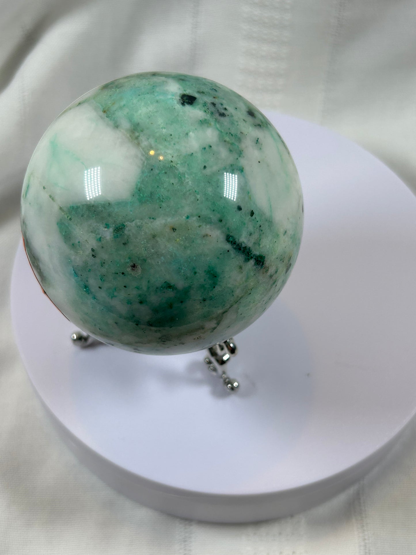 (#63) - PHOENIX STONE SPHERE POLISHED - NEW
