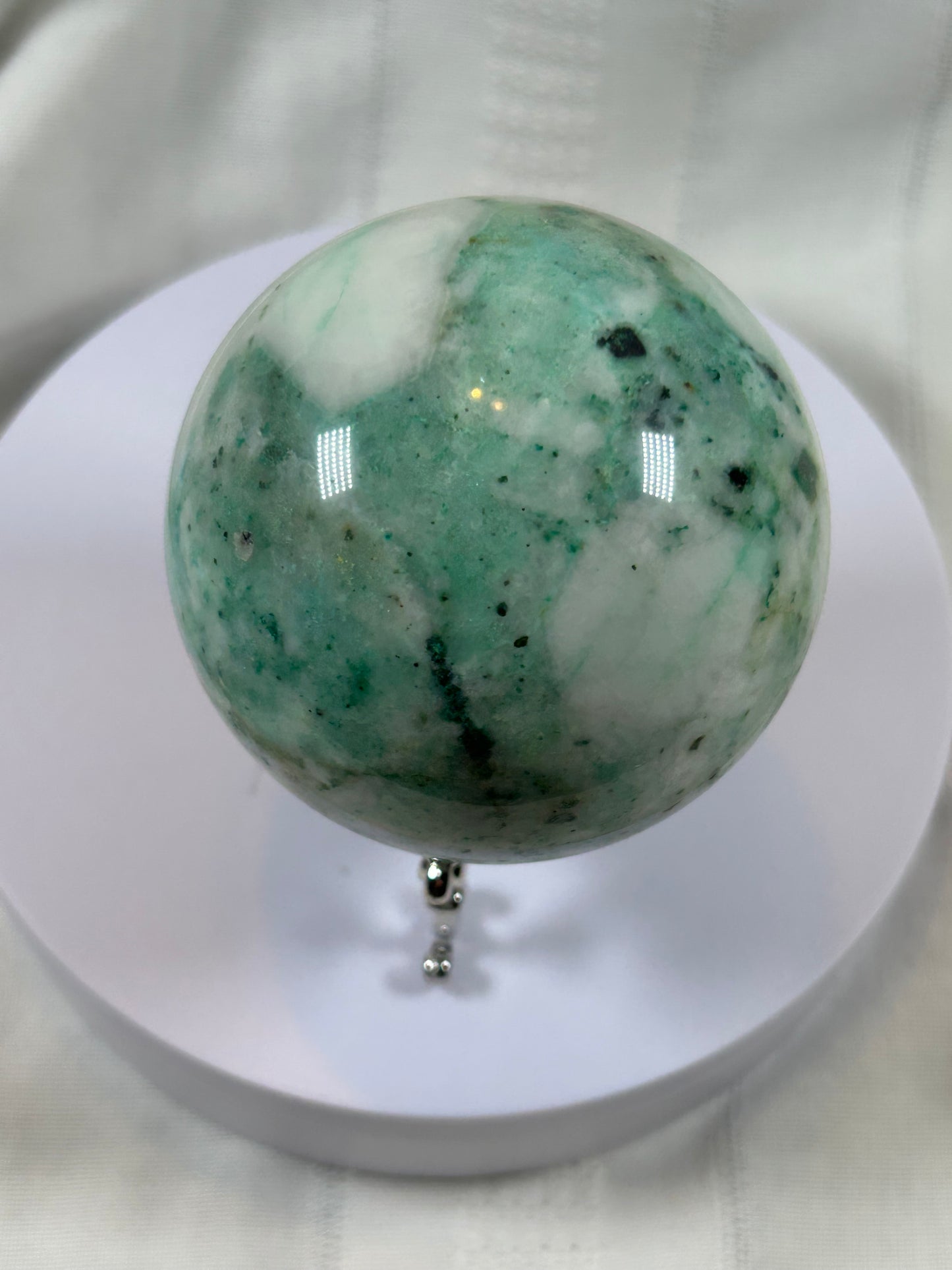 (#63) - PHOENIX STONE SPHERE POLISHED - NEW
