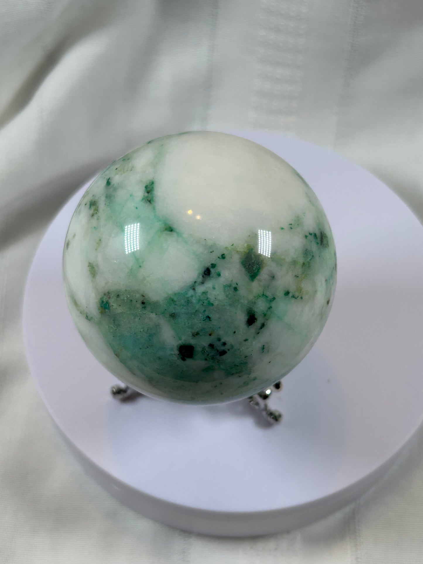 (#63) - PHOENIX STONE SPHERE POLISHED - NEW